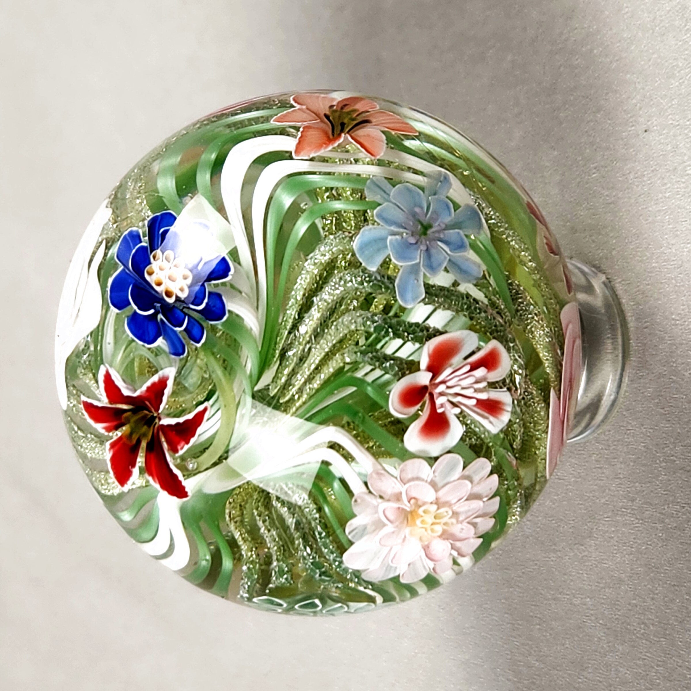 Flower vortex marble