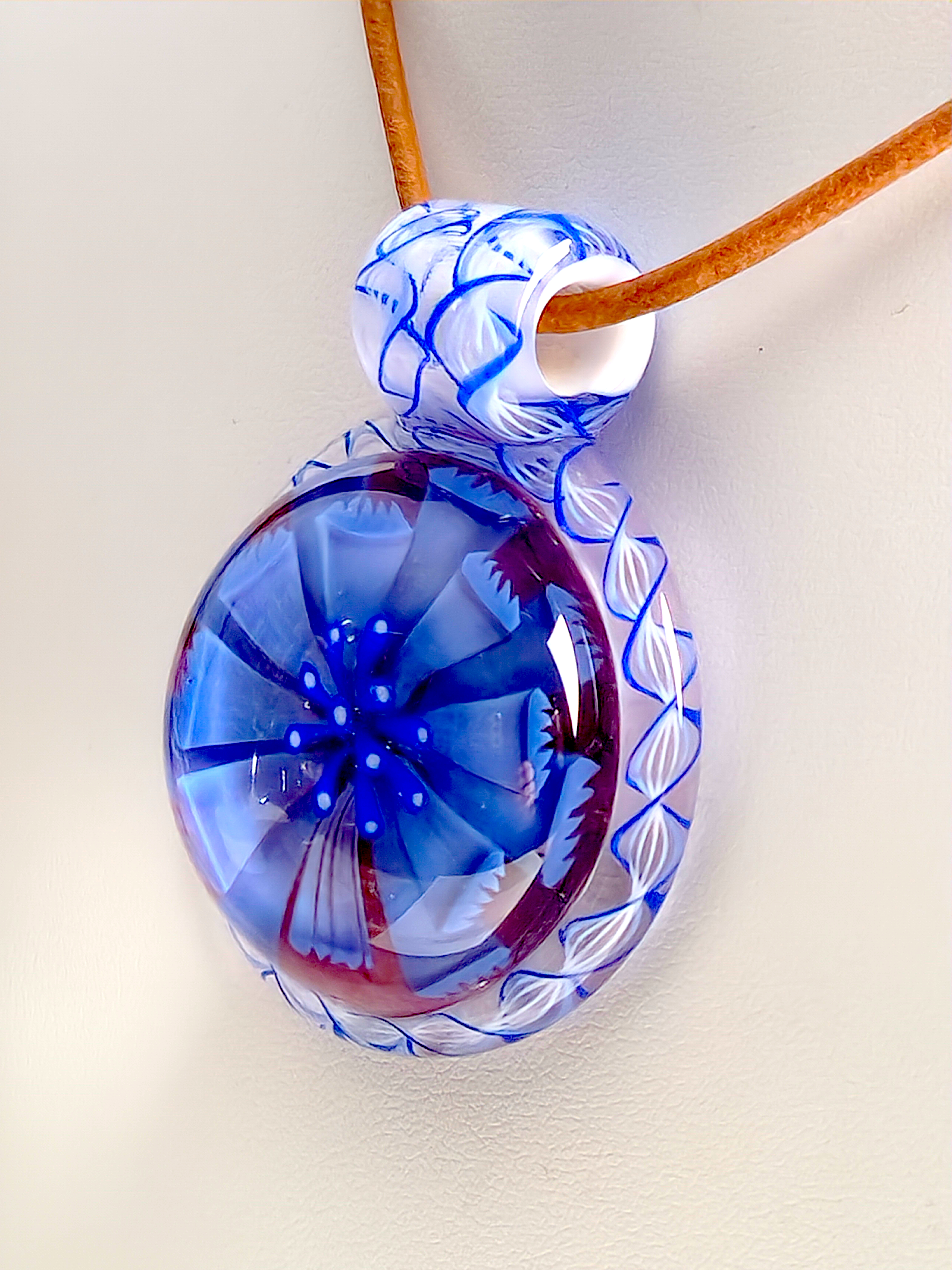 Chicory flower pendant - Image 2