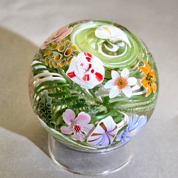 Flower vortex marble
