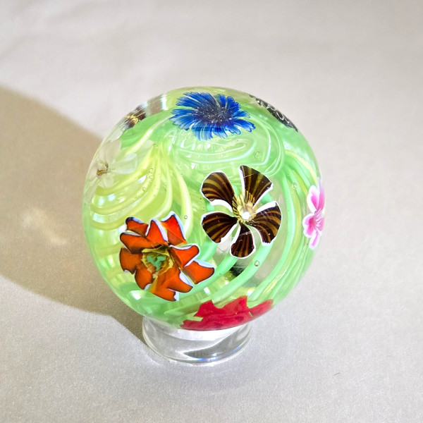 Flower vortex marble (35mm)